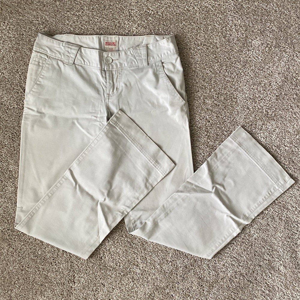 Juniors Mossimo Supply Co. Khaki Pant